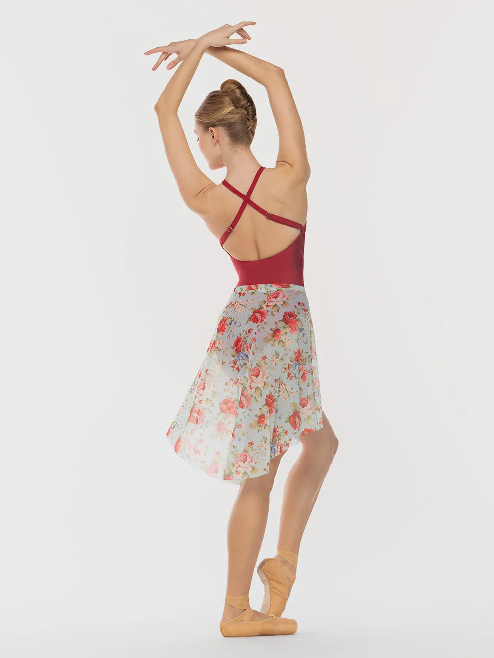 ELEVE DANCEWEAR LONG HIGH LOW SKIRT