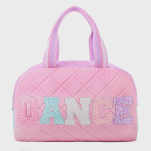 OMG ACCESSORIES VELVET DANCE MEDIUM DUFFLE