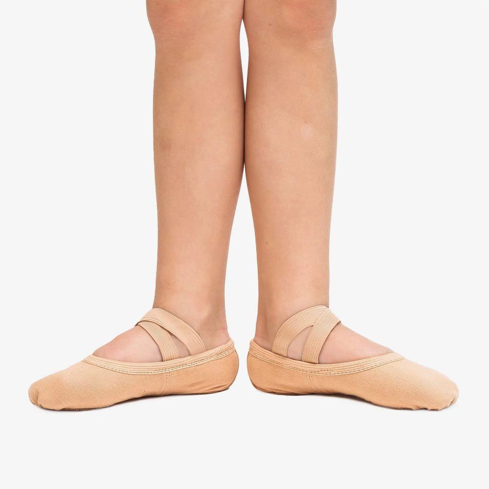 So Danca Skin Tone Stretch Canvas Split Sole Ballet Shoe