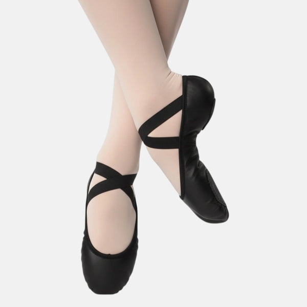 So Danca Leather Split Sole Ballet Shoe