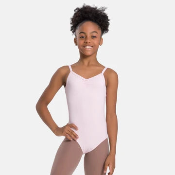 So Danca Camisole leotard with pinch front and V back