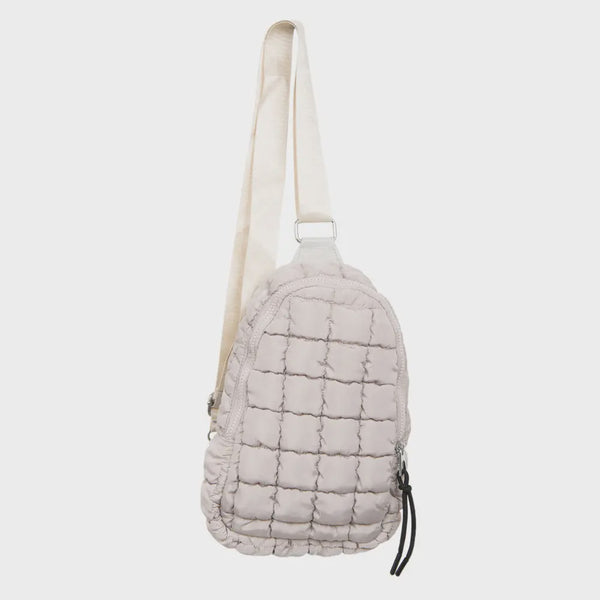 KATYDID QUILTED SLING BAG