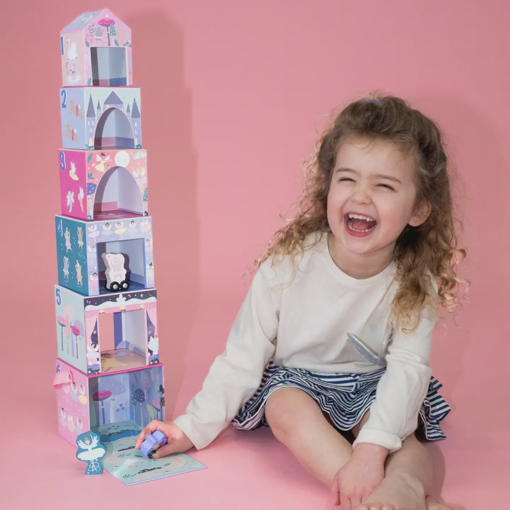 FLOSS & ROCK ENCHANTED STACKING CUBES