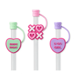 SWIG LIFE BE MINE STRAW TOPPER SET