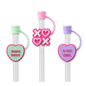 SWIG LIFE BE MINE STRAW TOPPER SET