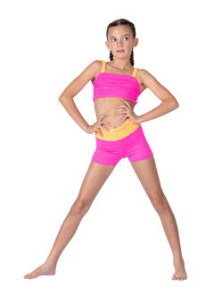 XO Dance Sassy Scrunch Short