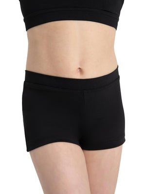 Capezio Kids Team Basics Low Rise Boy Cut Short