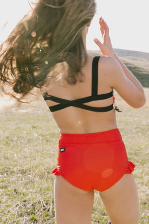 TIGER FRIDAY SAGE REVERSIBLE CROP TOP