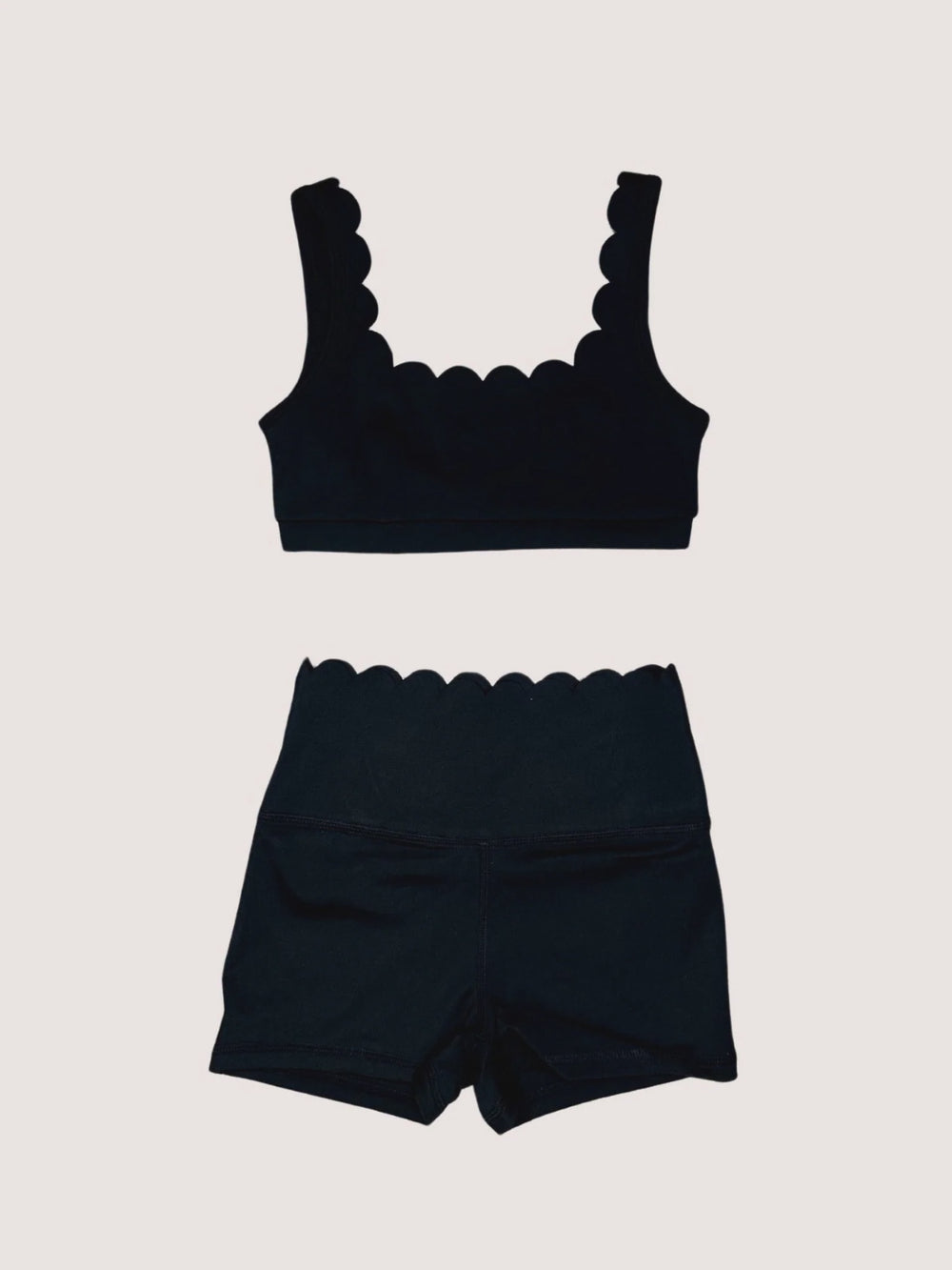 TRENDY TRENDS REINA SCALLOP TANK BRA