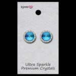 TYVM 15mm Ultra Sparkle Center Stone Earring