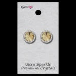 TYVM 15mm Ultra Sparkle Center Stone Earring