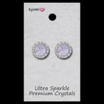 TYVM 15mm Ultra Sparkle Center Stone Earring