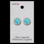 TYVM 15mm Ultra Sparkle Center Stone Earring