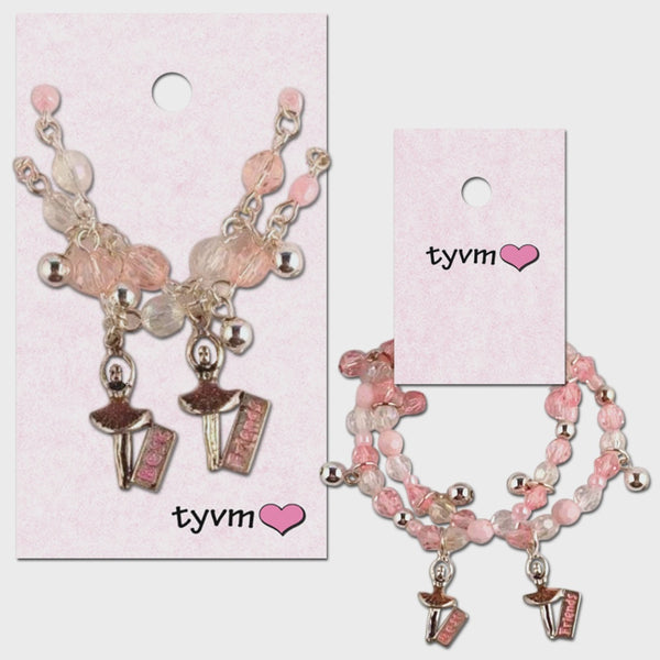 TYVM 17730 BEST FRIENDS BALLET JEWELRY