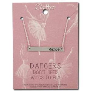 TYVM "Dance" Bar Necklace