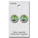 TYVM 20mm Ultra Sparkle Center Stone Earring