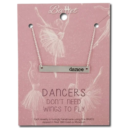 TYVM "Dance" Bar Necklace