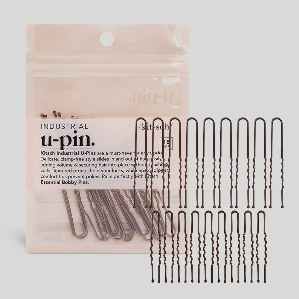 KITSCH 18PC  INDUSTRIAL U  BOBBY PINS