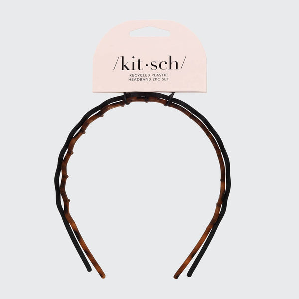 KITSCH Zig Zag Headband 2pc