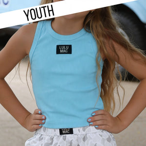 Lulu Mac Kids Turquoise Tank Top