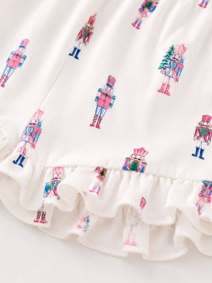 Pink Nutcracker Mommy & Me Christmas Pajama Sets