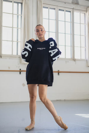 BARRE TRASH OVERSIZED HOODIE