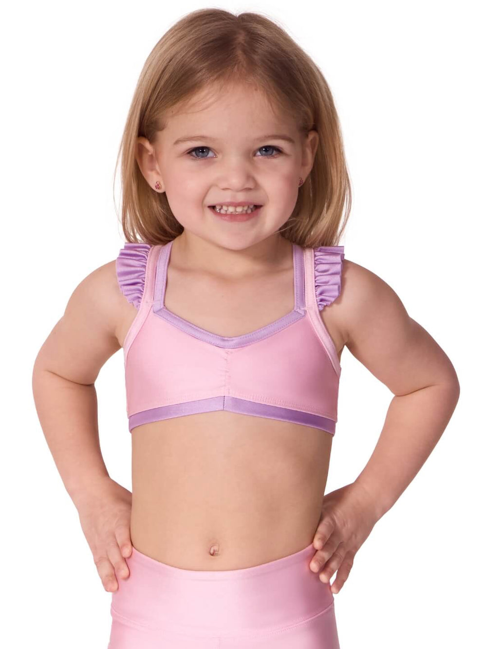Capezio Girls Jetsetter Twirl Bra Top