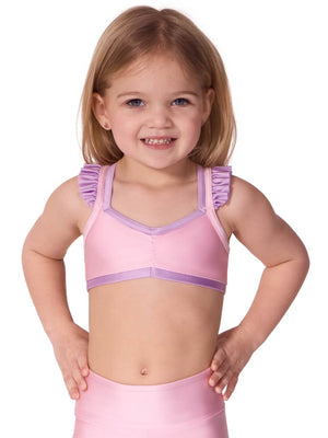 Capezio Girls Jetsetter Twirl Bra Top
