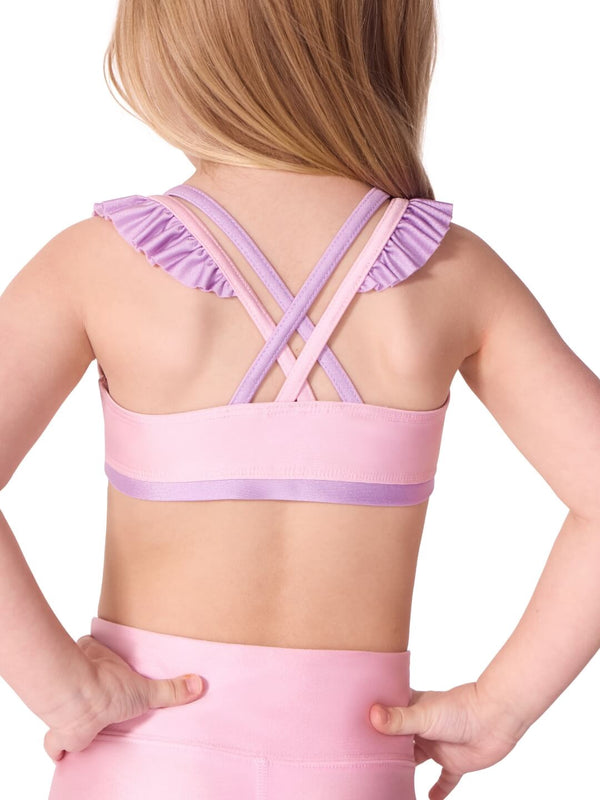 Capezio Girls Jetsetter Twirl Bra Top
