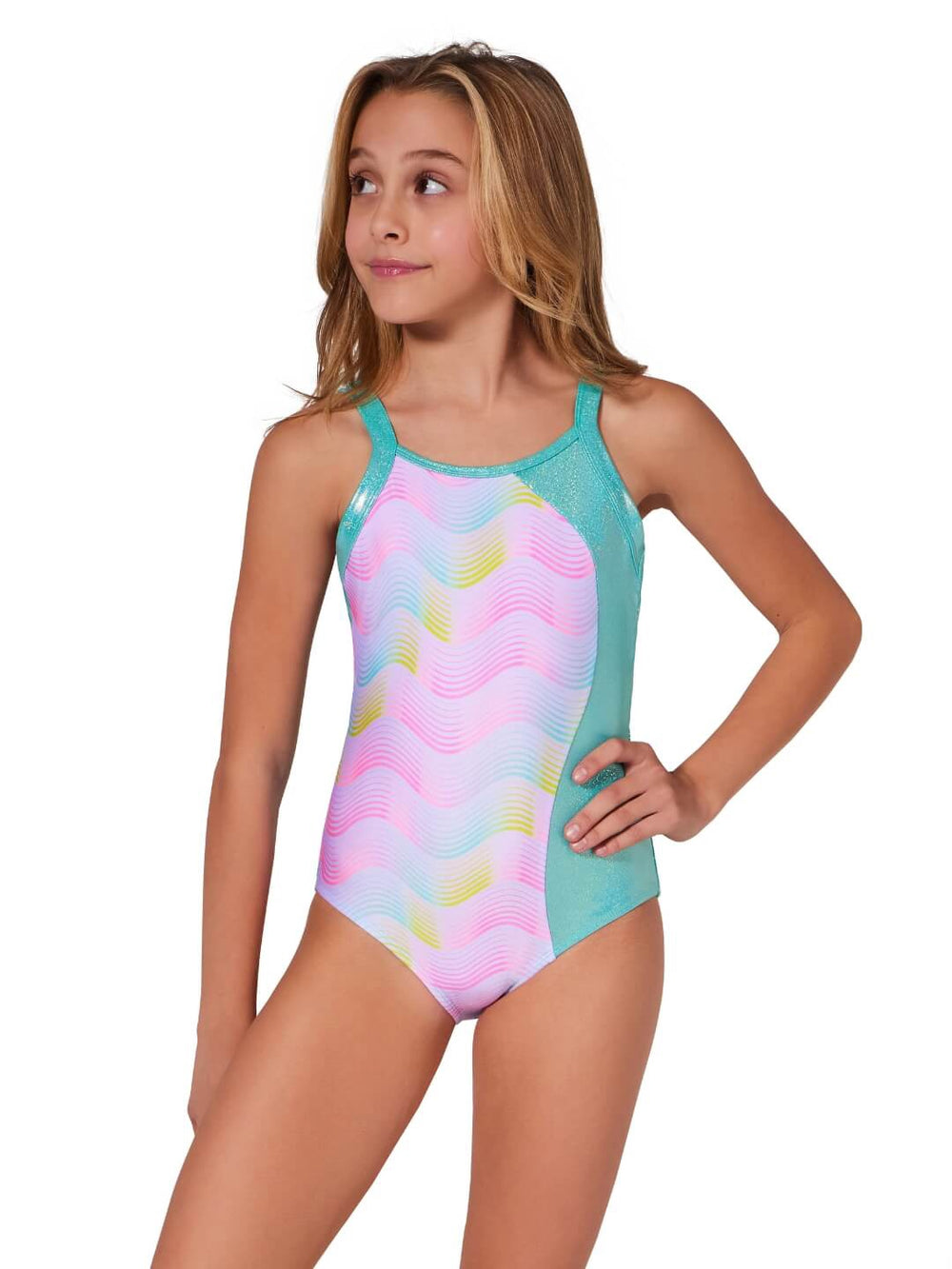 Capezio Girls Surfrider Gym Leotard
