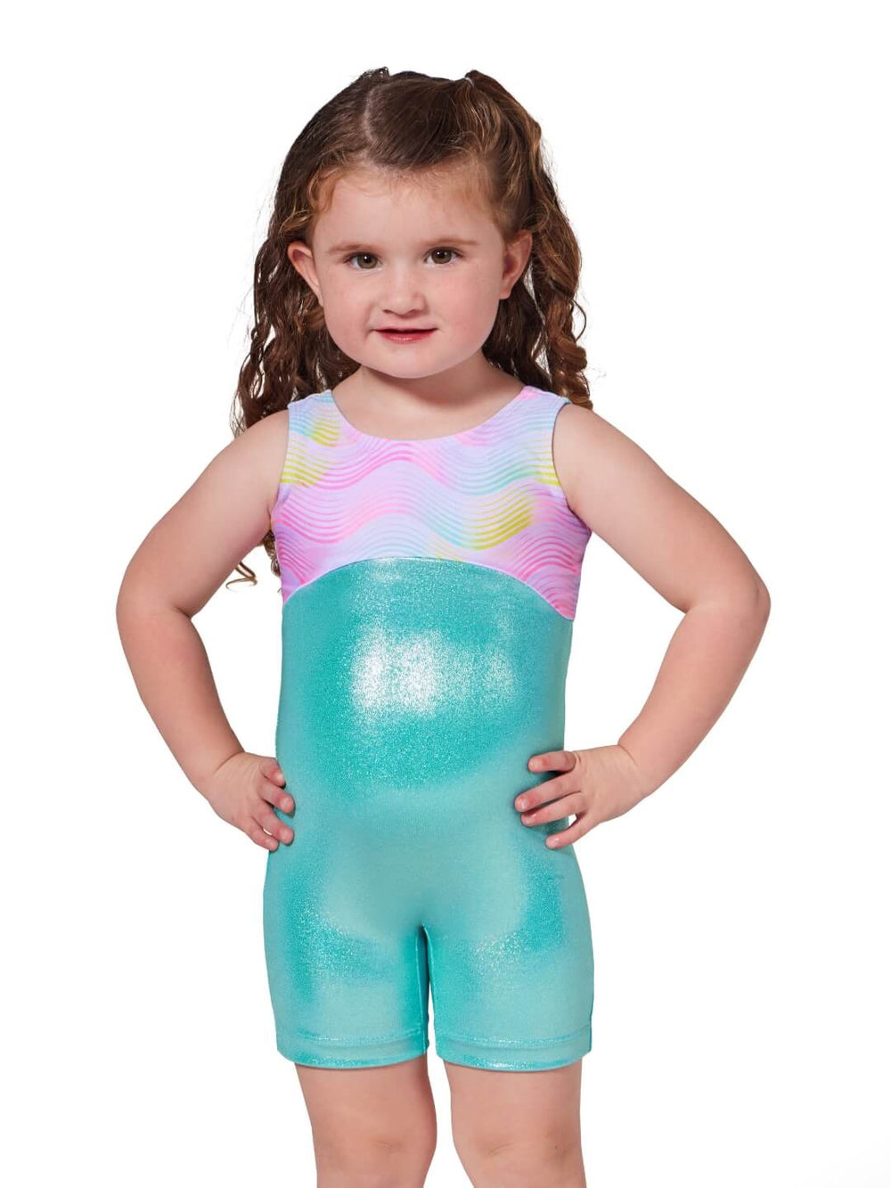 Capezio Girls Tidal Gym Biketard