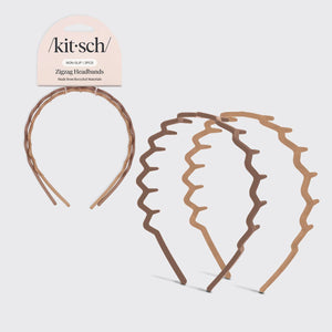 KITSCH Zig Zag Headband 2pc