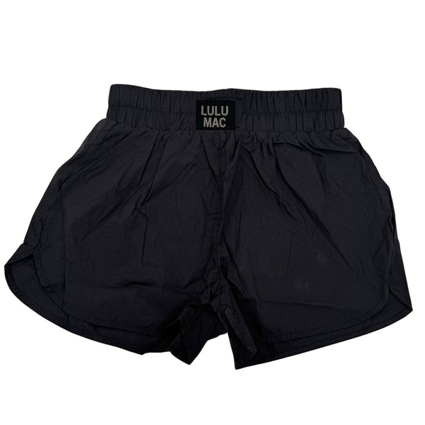 Lulu Mac BLACK KIDS SOLID SHORT