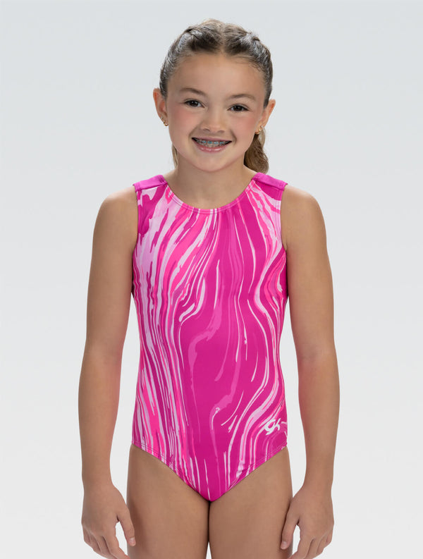 Elite Sportswear Kids Berry Showtank Gymnastics Leotard