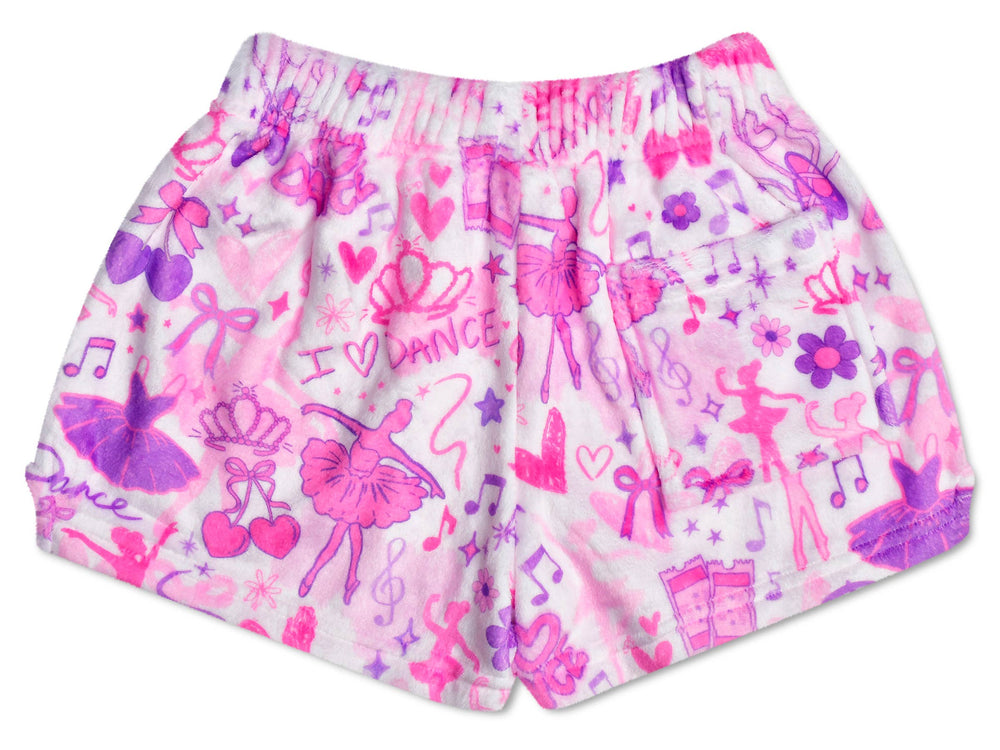Iscream Corey Paige Love to Dance Plush Shorts