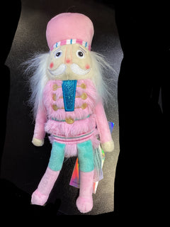 ISCREAM PINK NUTCRACKER PLUSH SMALL ORNAMENT