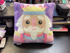 ISCREAM NUTCRACKER PILLOW CHENILLE PLUSH