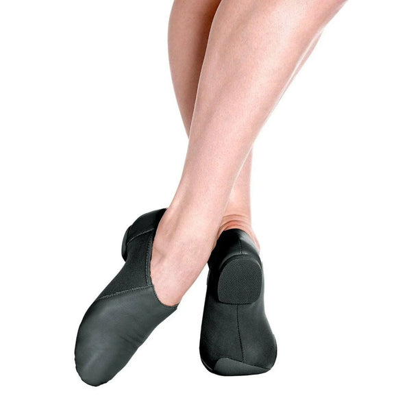 So Danca Adult Leather Split Sole Jazz Shoe with Neoprene