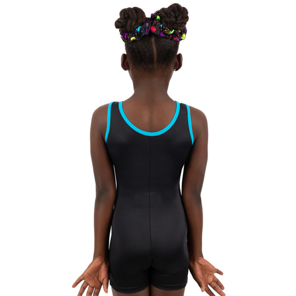 Snowflake Designs Lots of Dots Gymnastics Biketard