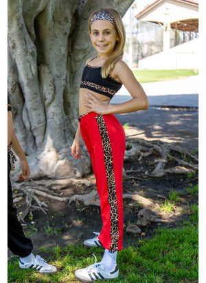 XO DANCE CHEETAHLICIOUS JOGGERS