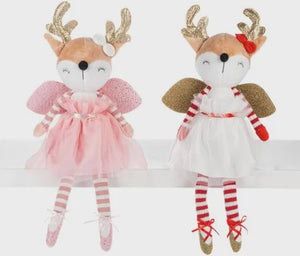 GANZ WOVEN REINDEER SHELFSITTER