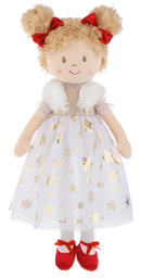 Ganze 20" Aurelia Snowflakes Rag Doll